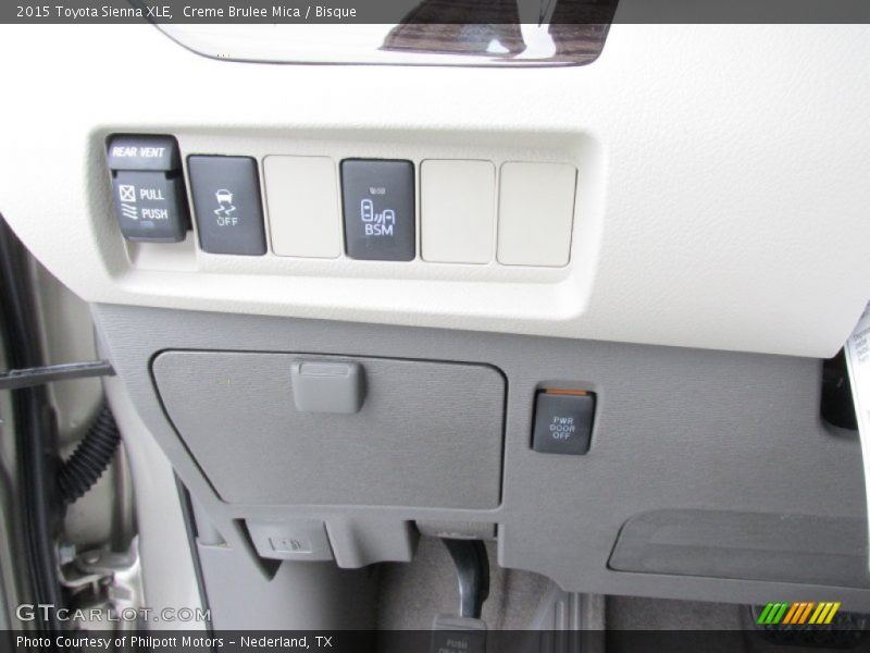 Creme Brulee Mica / Bisque 2015 Toyota Sienna XLE