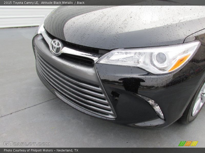 Attitude Black Metallic / Black 2015 Toyota Camry LE