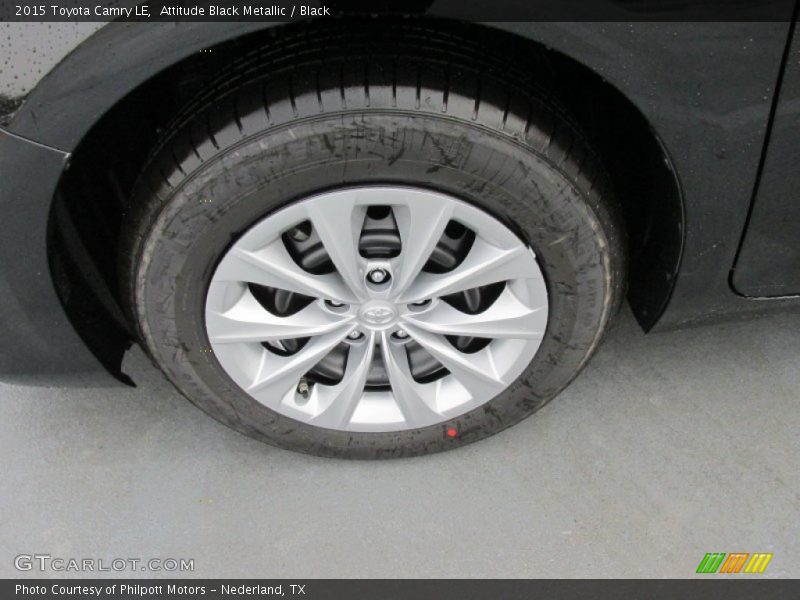 Attitude Black Metallic / Black 2015 Toyota Camry LE