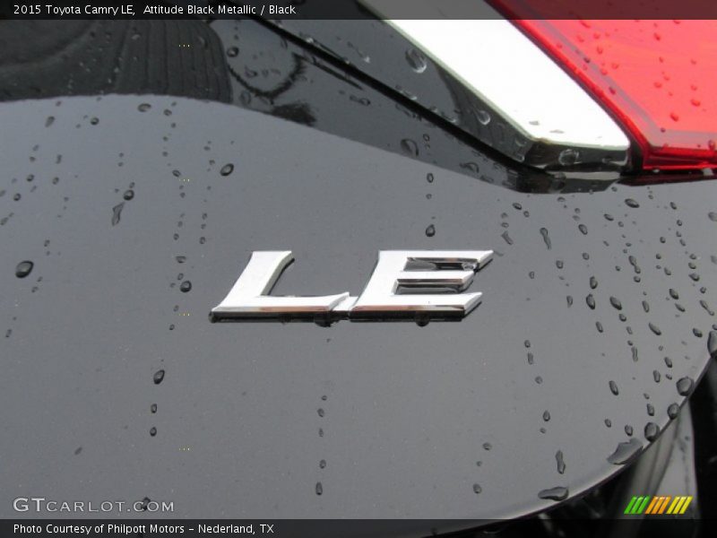 Attitude Black Metallic / Black 2015 Toyota Camry LE