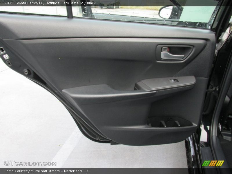 Attitude Black Metallic / Black 2015 Toyota Camry LE