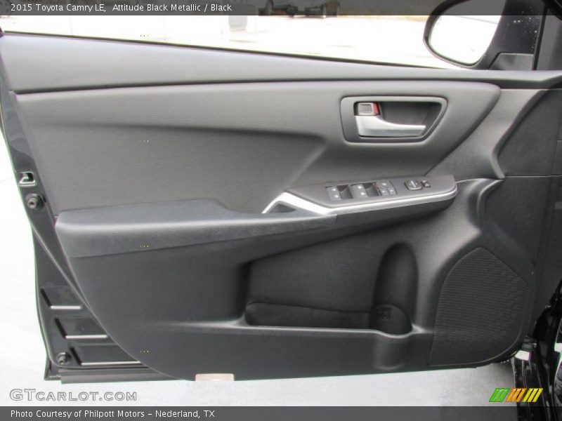 Attitude Black Metallic / Black 2015 Toyota Camry LE