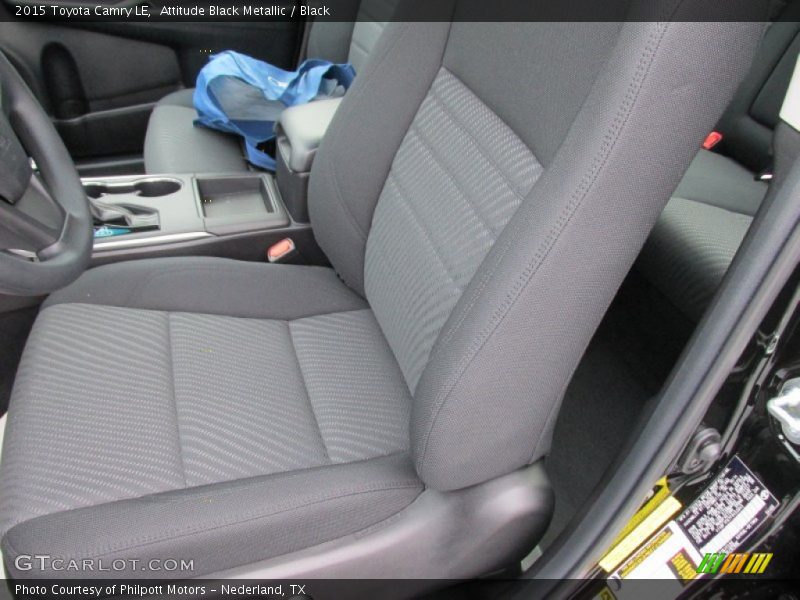 Attitude Black Metallic / Black 2015 Toyota Camry LE