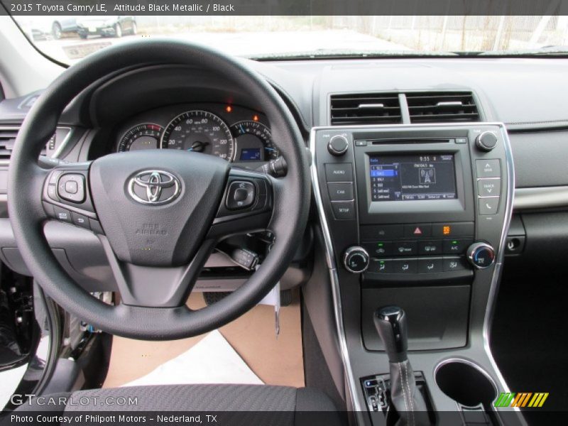 Attitude Black Metallic / Black 2015 Toyota Camry LE