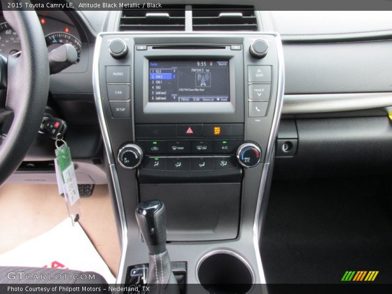 Attitude Black Metallic / Black 2015 Toyota Camry LE