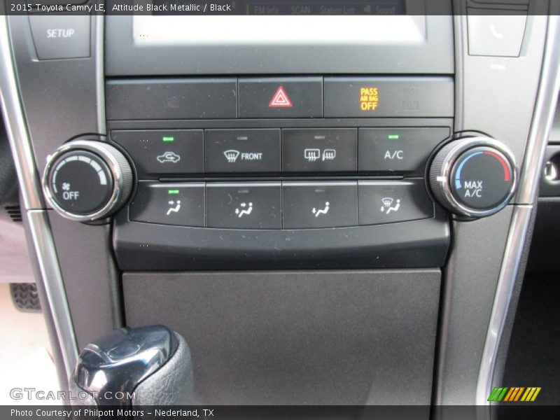 Attitude Black Metallic / Black 2015 Toyota Camry LE