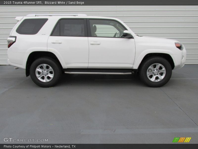 Blizzard White / Sand Beige 2015 Toyota 4Runner SR5