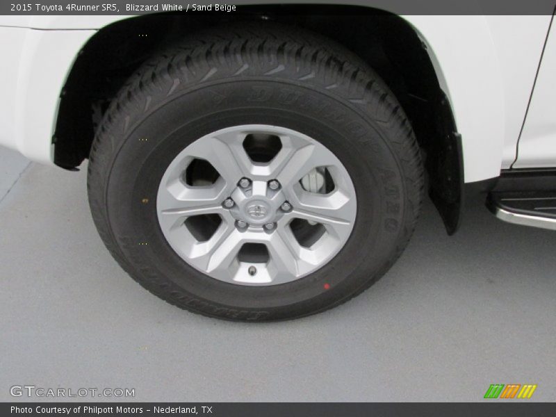 Blizzard White / Sand Beige 2015 Toyota 4Runner SR5