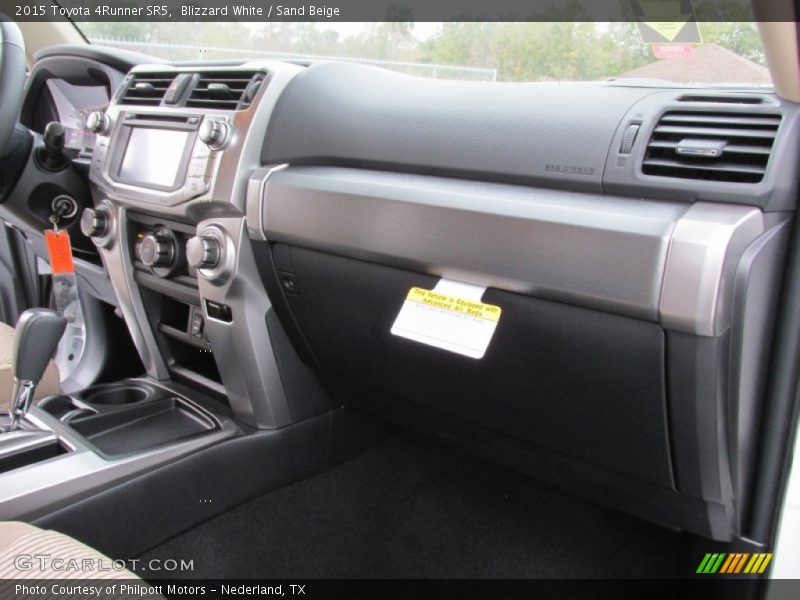 Blizzard White / Sand Beige 2015 Toyota 4Runner SR5