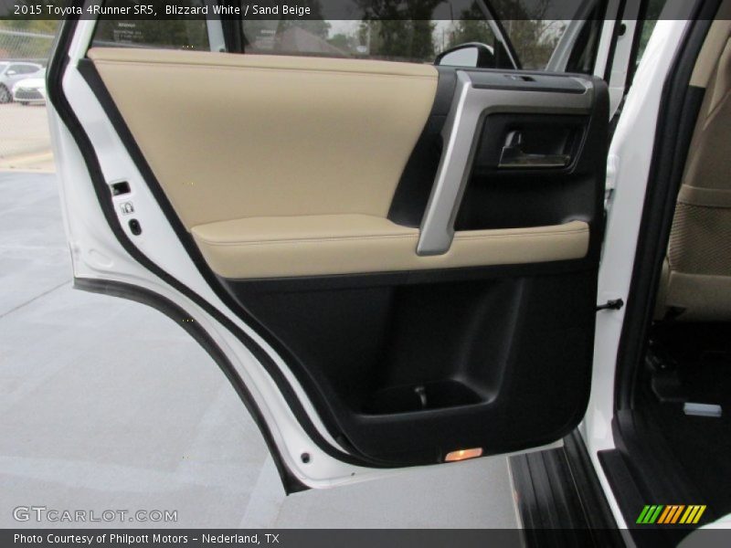 Blizzard White / Sand Beige 2015 Toyota 4Runner SR5