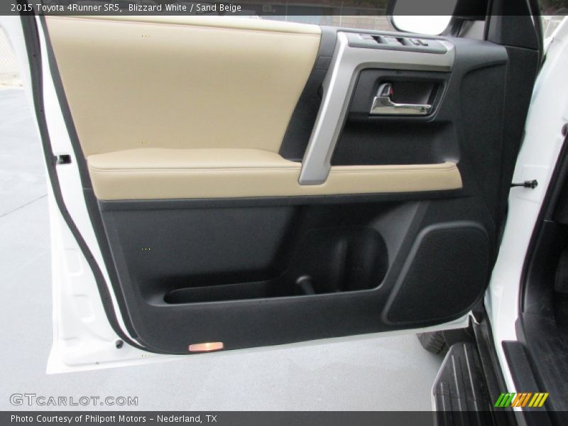 Blizzard White / Sand Beige 2015 Toyota 4Runner SR5