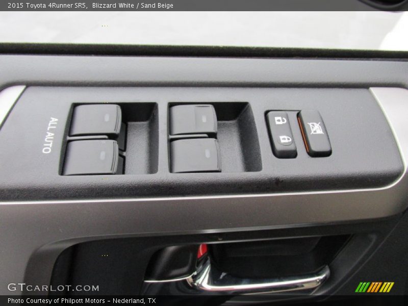 Blizzard White / Sand Beige 2015 Toyota 4Runner SR5