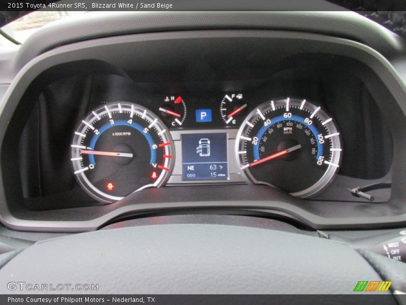  2015 4Runner SR5 SR5 Gauges