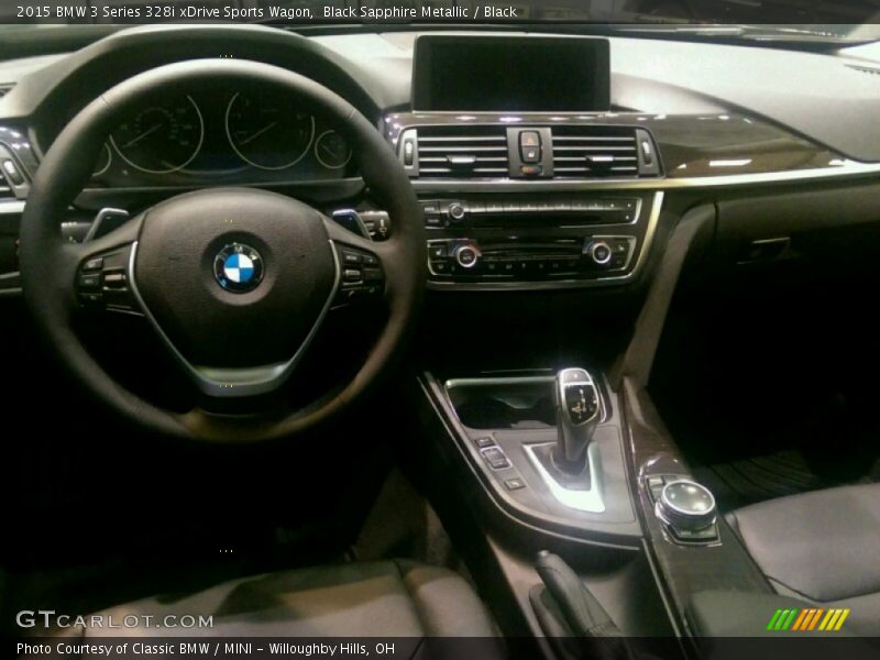 Black Sapphire Metallic / Black 2015 BMW 3 Series 328i xDrive Sports Wagon