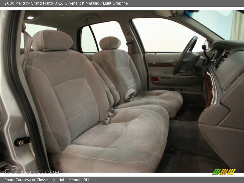 Silver Frost Metallic / Light Graphite 2000 Mercury Grand Marquis LS