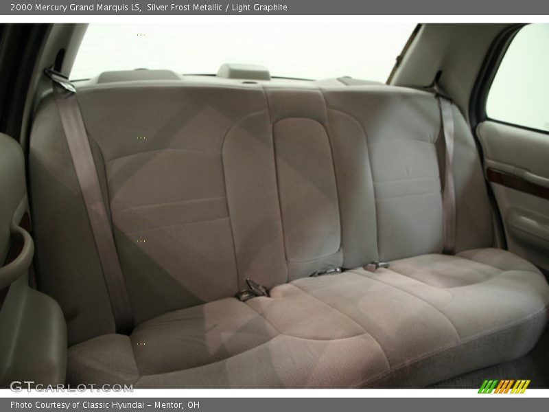Silver Frost Metallic / Light Graphite 2000 Mercury Grand Marquis LS