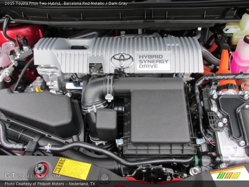  2015 Prius Two Hybrid Engine - 1.8 Liter DOHC 16-Valve VVT-i 4 Cylinder/Electric Hybrid