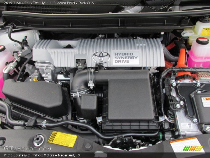  2015 Prius Two Hybrid Engine - 1.8 Liter DOHC 16-Valve VVT-i 4 Cylinder/Electric Hybrid