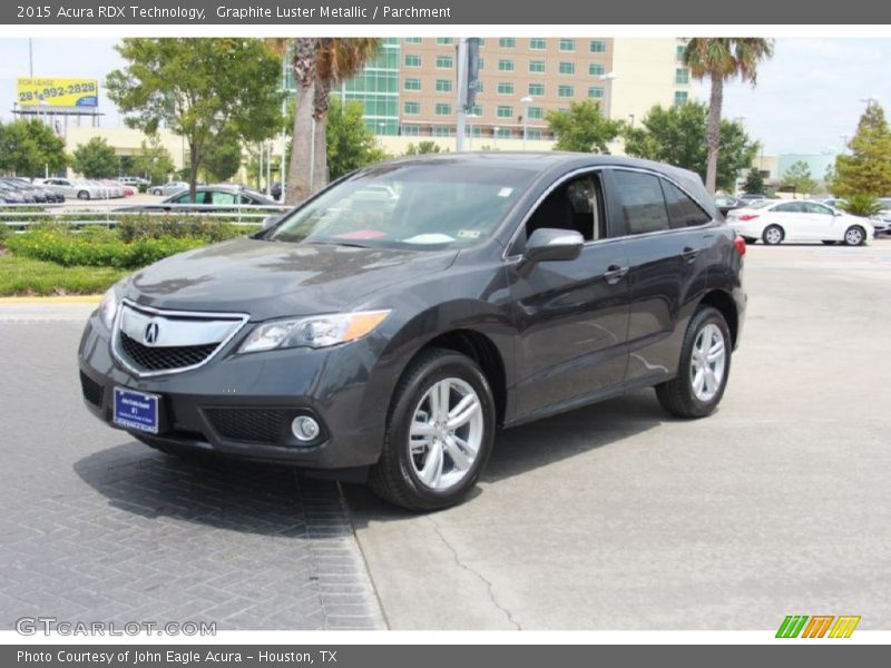 Graphite Luster Metallic / Parchment 2015 Acura RDX Technology
