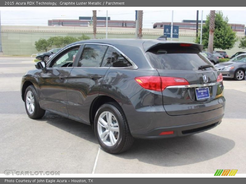 Graphite Luster Metallic / Parchment 2015 Acura RDX Technology