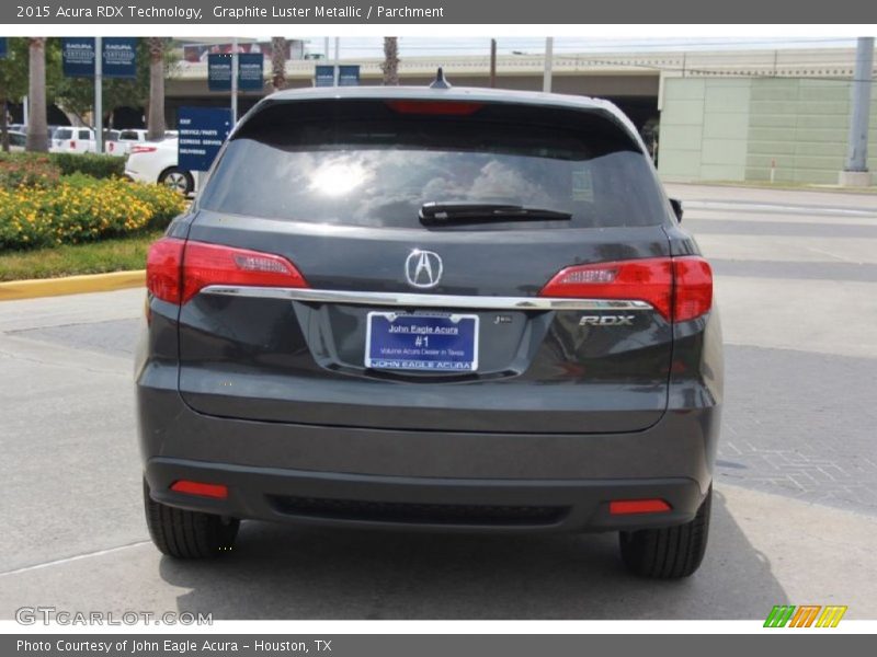 Graphite Luster Metallic / Parchment 2015 Acura RDX Technology