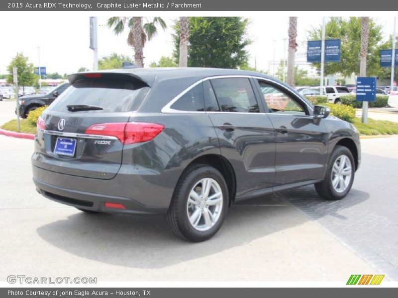 Graphite Luster Metallic / Parchment 2015 Acura RDX Technology