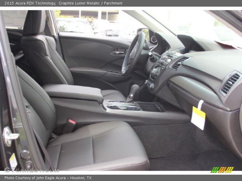 Graphite Luster Metallic / Parchment 2015 Acura RDX Technology