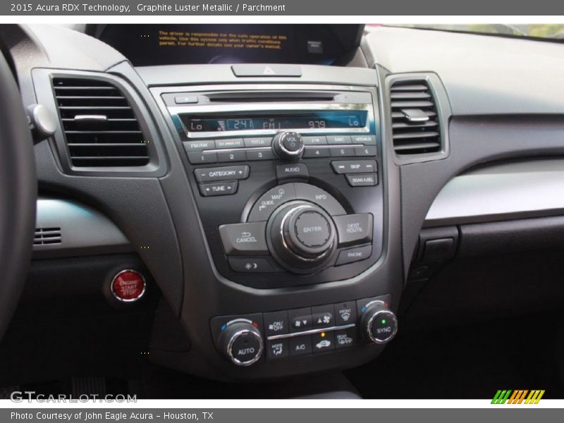 Graphite Luster Metallic / Parchment 2015 Acura RDX Technology