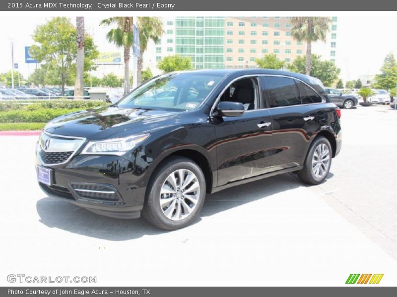 Crystal Black Pearl / Ebony 2015 Acura MDX Technology