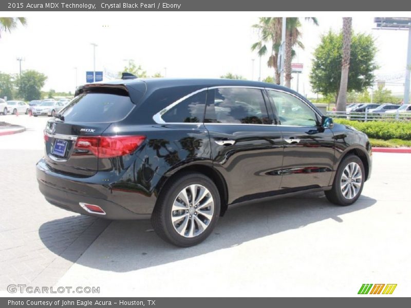 Crystal Black Pearl / Ebony 2015 Acura MDX Technology