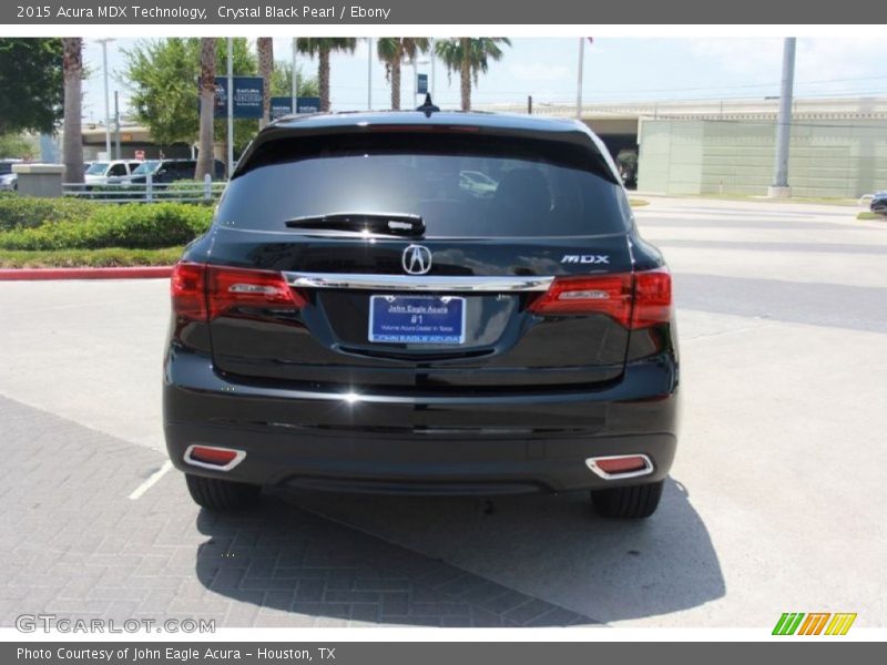 Crystal Black Pearl / Ebony 2015 Acura MDX Technology