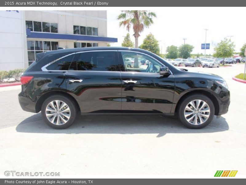 Crystal Black Pearl / Ebony 2015 Acura MDX Technology