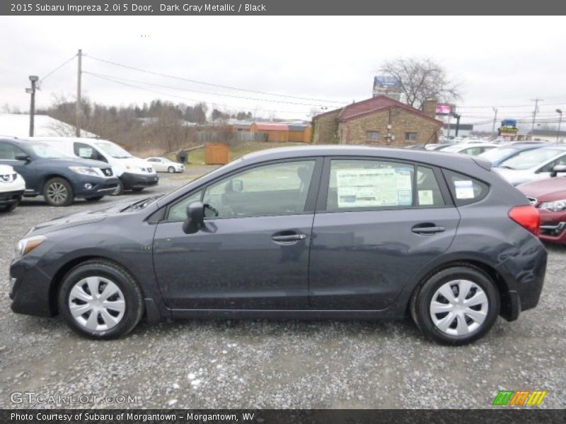 Dark Gray Metallic / Black 2015 Subaru Impreza 2.0i 5 Door