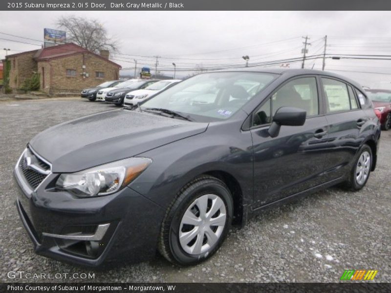 Dark Gray Metallic / Black 2015 Subaru Impreza 2.0i 5 Door