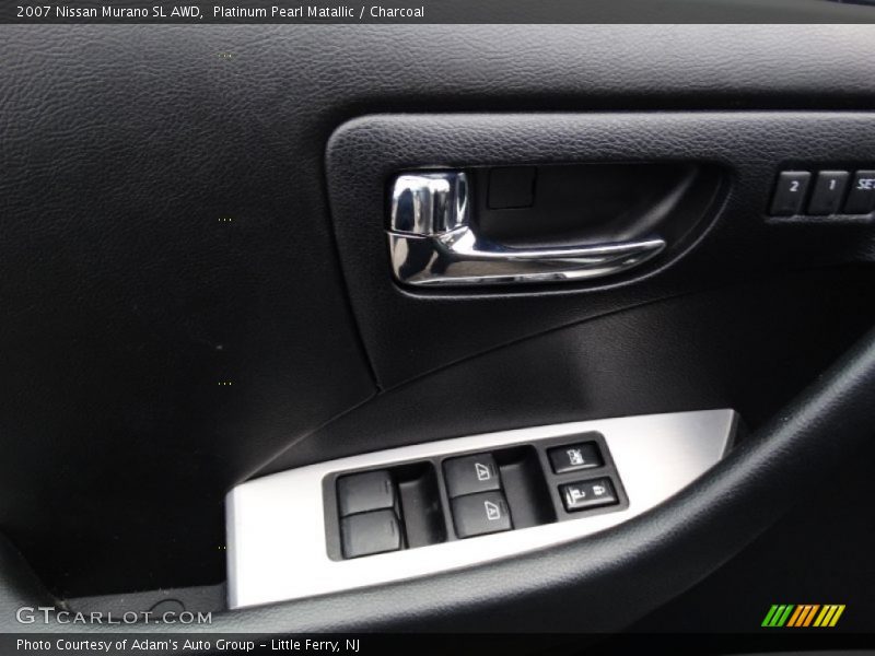 Platinum Pearl Matallic / Charcoal 2007 Nissan Murano SL AWD