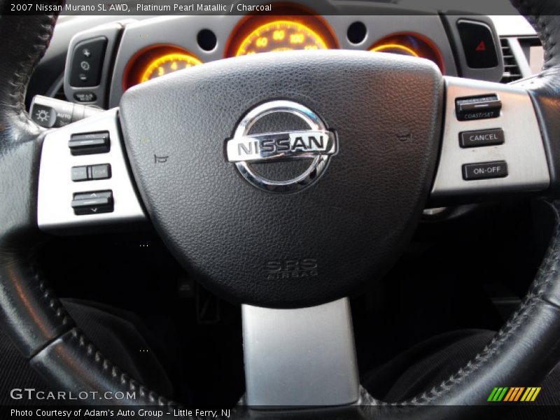 Platinum Pearl Matallic / Charcoal 2007 Nissan Murano SL AWD