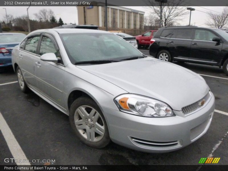 Silver Ice Metallic / Gray 2012 Chevrolet Impala LT
