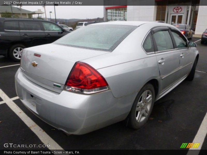 Silver Ice Metallic / Gray 2012 Chevrolet Impala LT