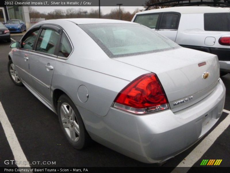 Silver Ice Metallic / Gray 2012 Chevrolet Impala LT