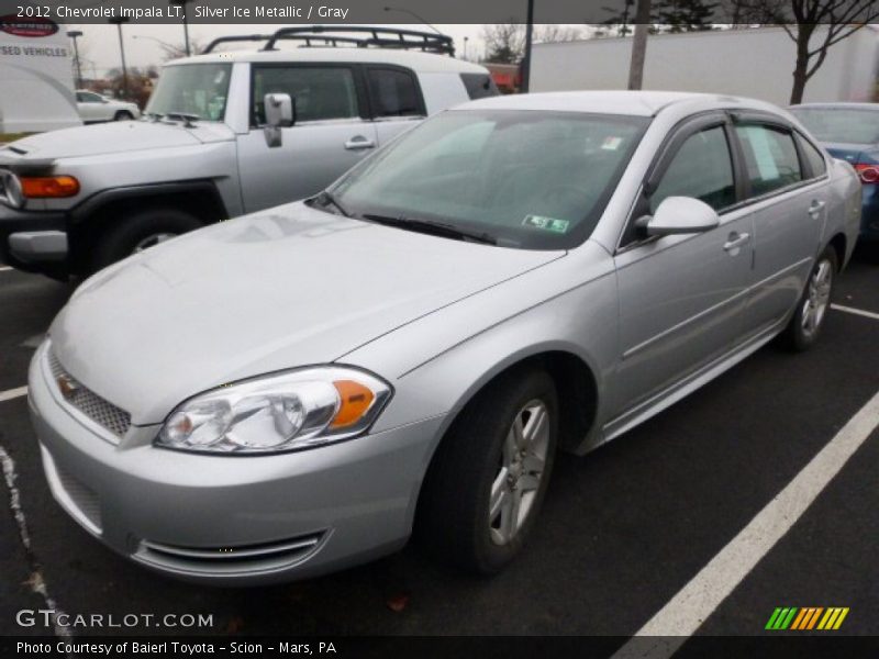 Silver Ice Metallic / Gray 2012 Chevrolet Impala LT