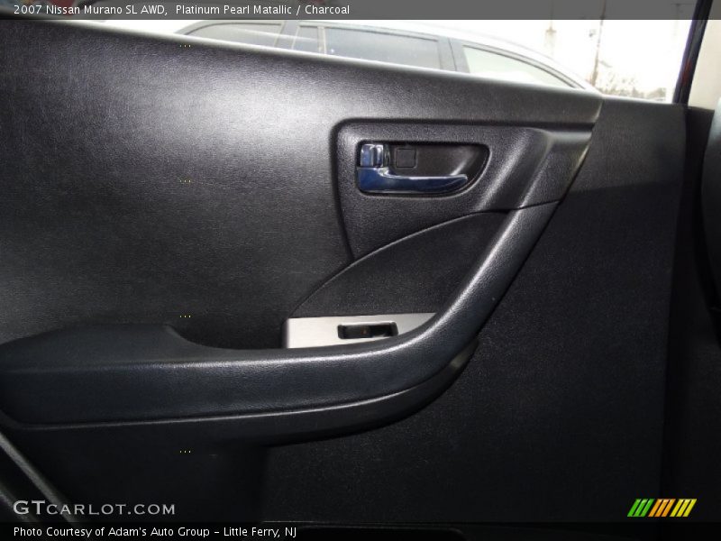 Platinum Pearl Matallic / Charcoal 2007 Nissan Murano SL AWD