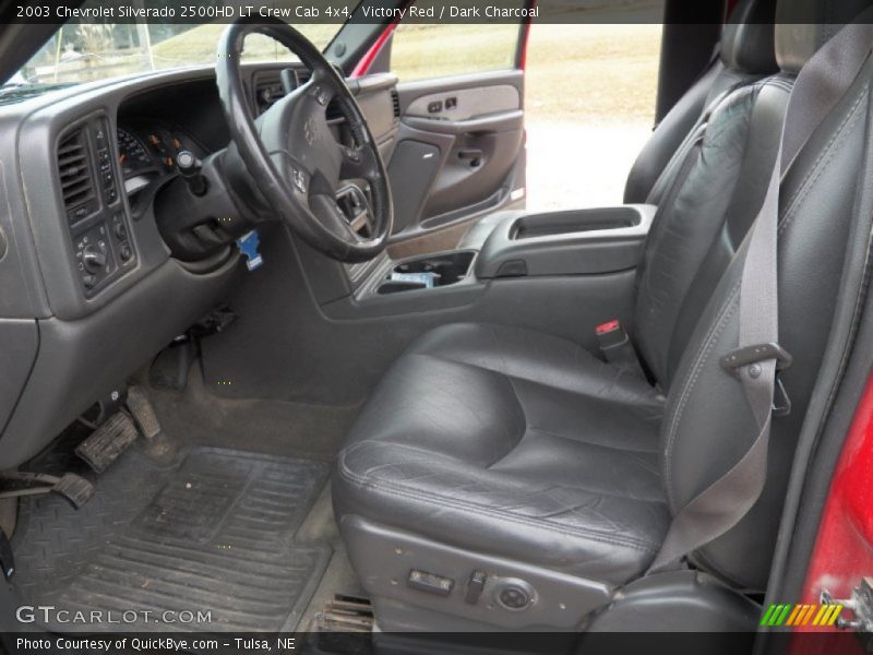 Victory Red / Dark Charcoal 2003 Chevrolet Silverado 2500HD LT Crew Cab 4x4
