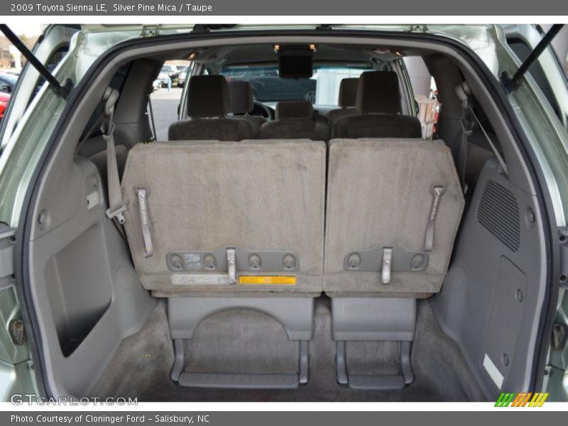 Silver Pine Mica / Taupe 2009 Toyota Sienna LE