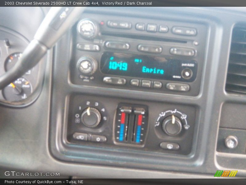Victory Red / Dark Charcoal 2003 Chevrolet Silverado 2500HD LT Crew Cab 4x4