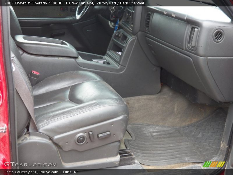 Victory Red / Dark Charcoal 2003 Chevrolet Silverado 2500HD LT Crew Cab 4x4
