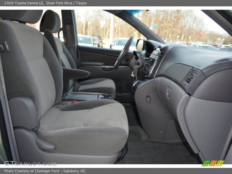 Silver Pine Mica / Taupe 2009 Toyota Sienna LE