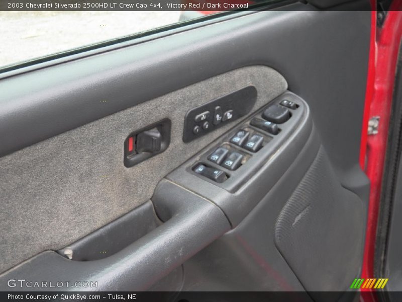 Victory Red / Dark Charcoal 2003 Chevrolet Silverado 2500HD LT Crew Cab 4x4