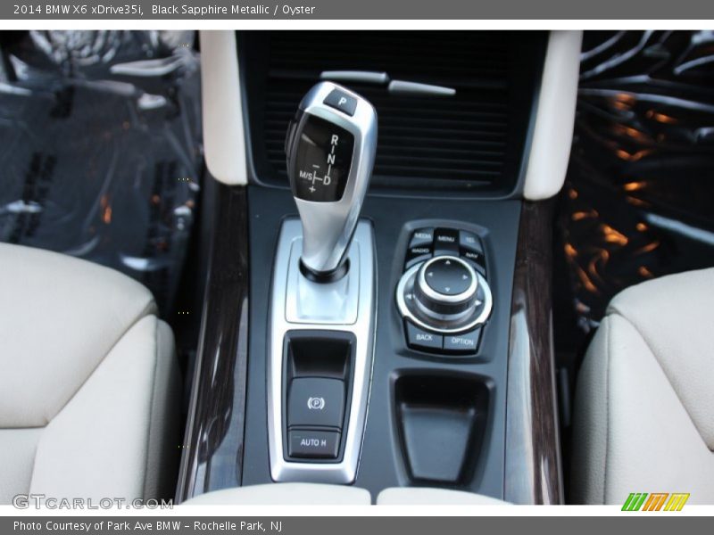 Black Sapphire Metallic / Oyster 2014 BMW X6 xDrive35i