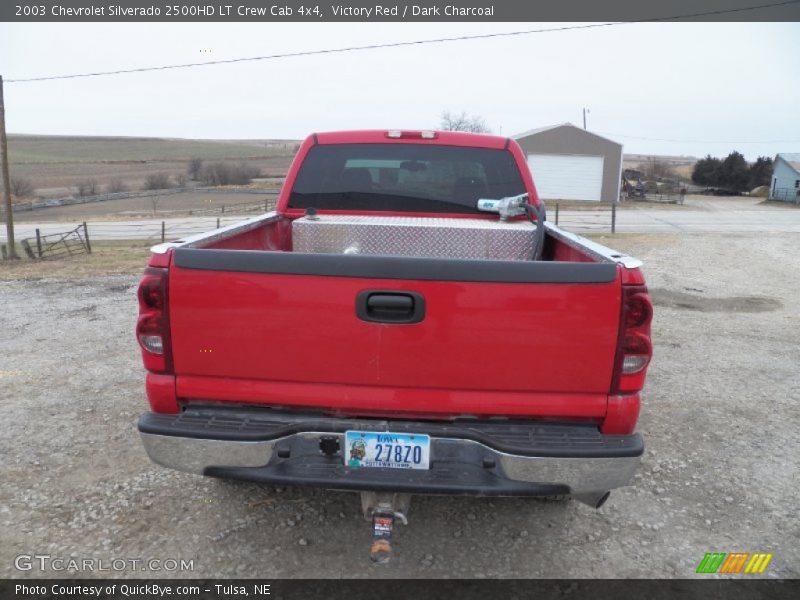 Victory Red / Dark Charcoal 2003 Chevrolet Silverado 2500HD LT Crew Cab 4x4