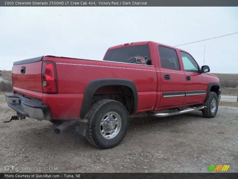 Victory Red / Dark Charcoal 2003 Chevrolet Silverado 2500HD LT Crew Cab 4x4